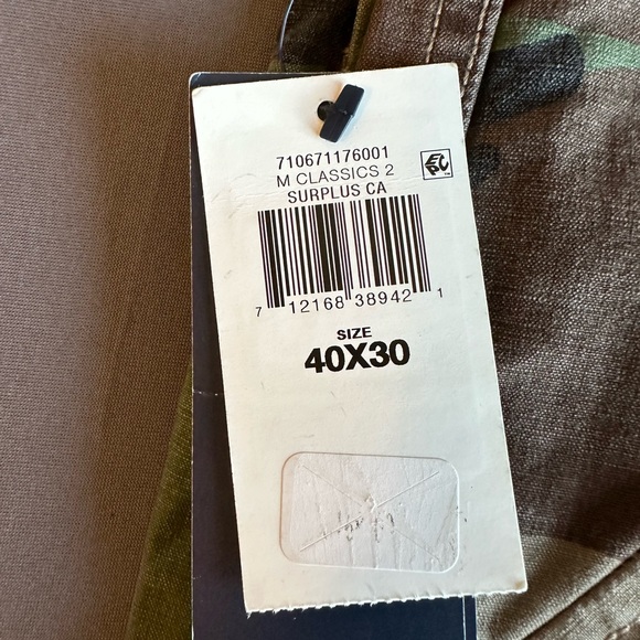 Ralph By Ralph Lauren Ripstop Camouflage Printed Cargo Trousers Size 40x30 BNWT - Picture 3 of 3